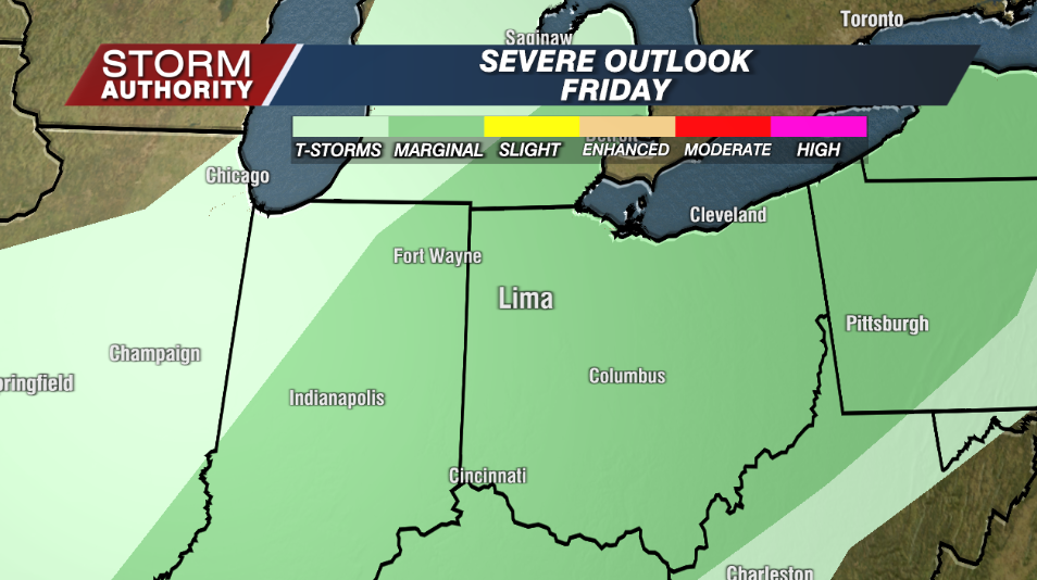 Severe Outlook Friday
